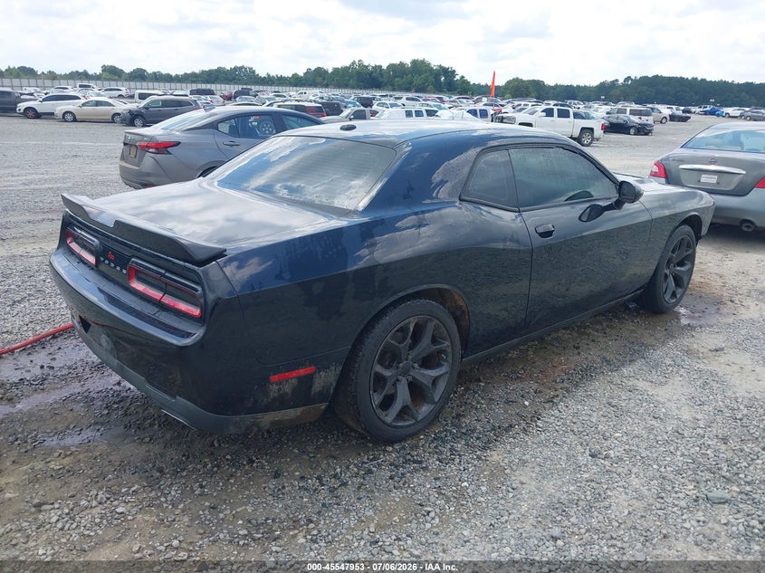 Vin: 2c3cdzagxgh200976, lot: 46046264, dodge challenger sxt 20164