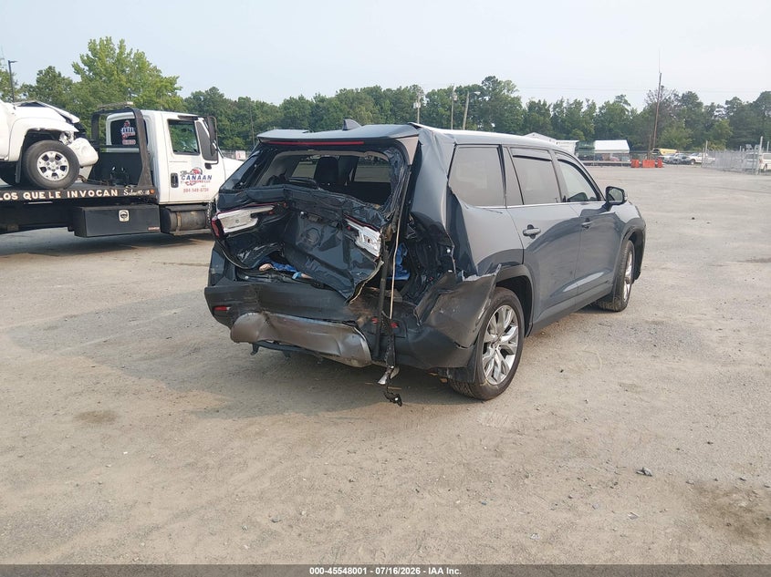 2025 TOYOTA GRAND HIGHLANDER auction photo 4