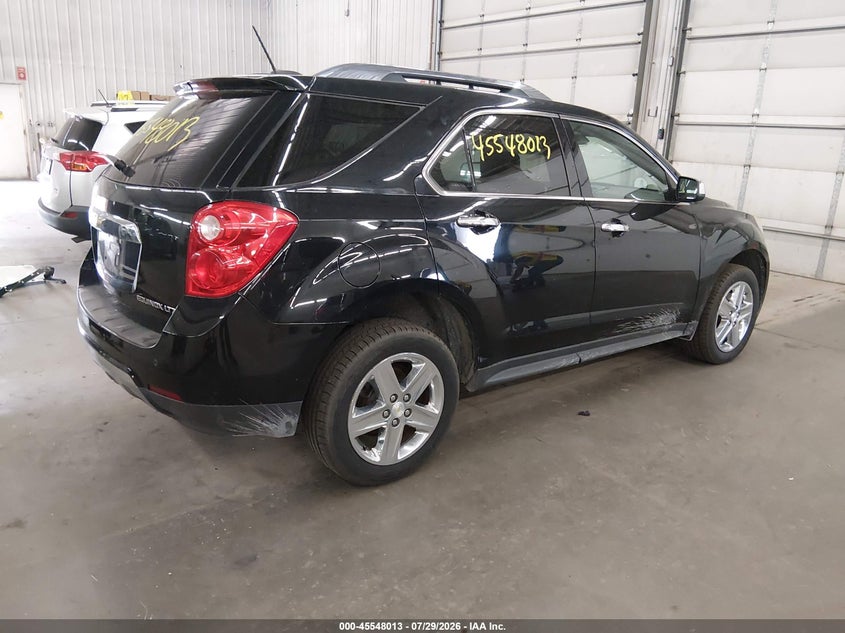Vin: 2gnflhek4f6432379, lot: 46046324, chevrolet equinox ltz 20154