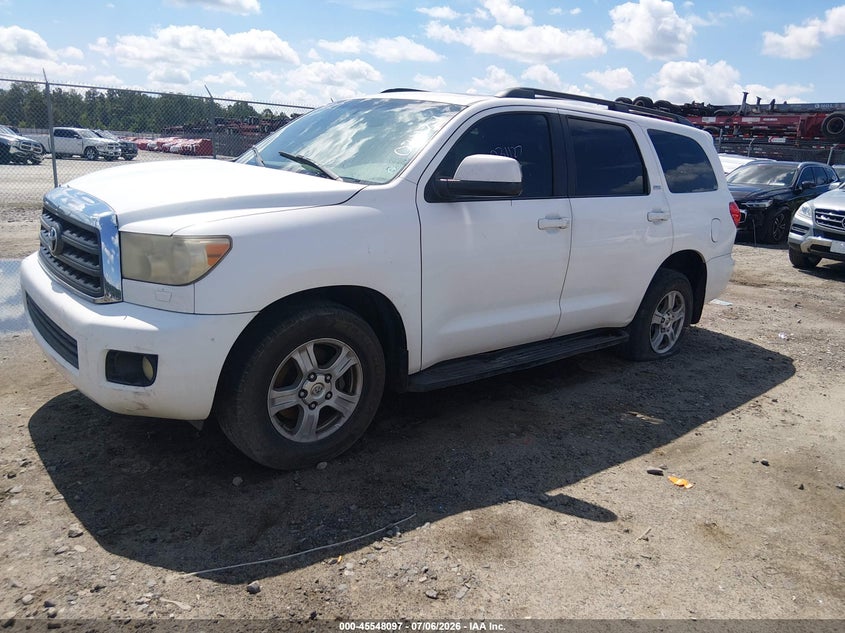 Vin: 5tdzy5g17bs031127, lot: 46046408, toyota sequoia sr5 5.7l v8 20112