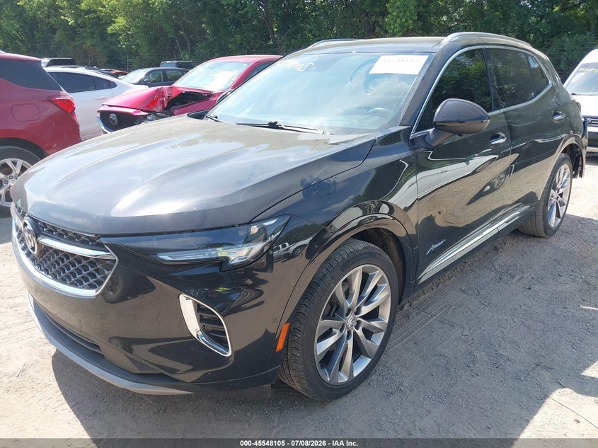 Vin: lrbfzsr47nd016406, lot: 46046416, buick envision awd avenir 20222