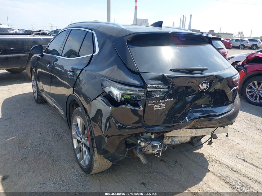 2022 Buick Envision Awd Avenir VIN: LRBFZSR47ND016406 Lot: 45548105
