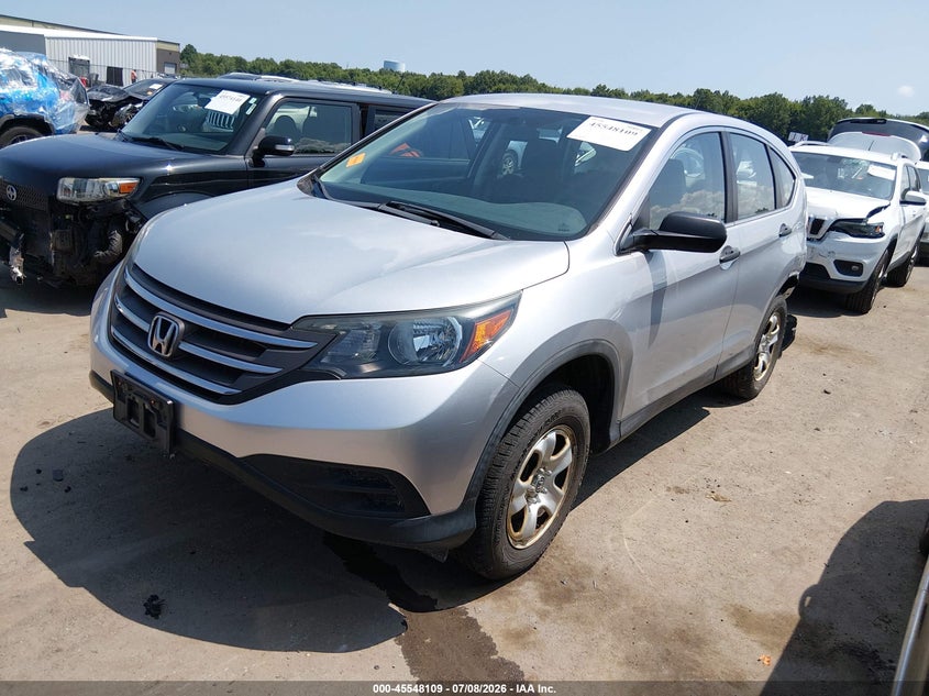 2014 Honda Cr-V Lx 2HKRM4H37EH708175 photo 1