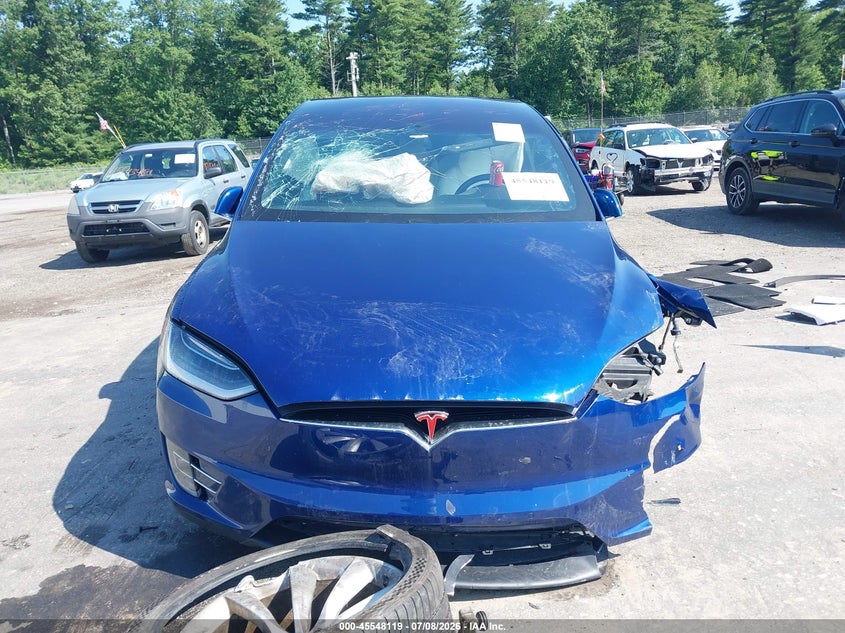 2016 Tesla Model X VIN: 5YJXCAE4XGFS00791 Lot: 45548119