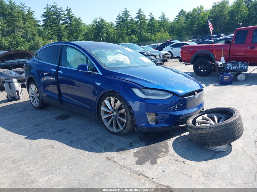 2016 TESLA MODEL X auction photo 1