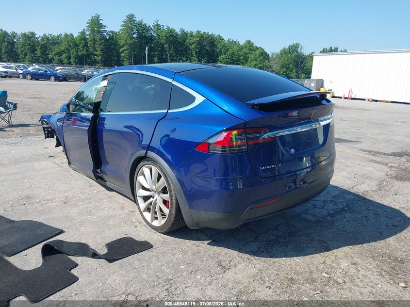 2016 TESLA MODEL X auction photo 3