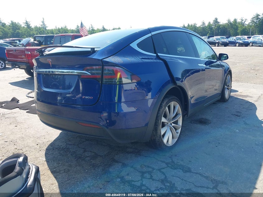 2016 TESLA MODEL X auction photo 4