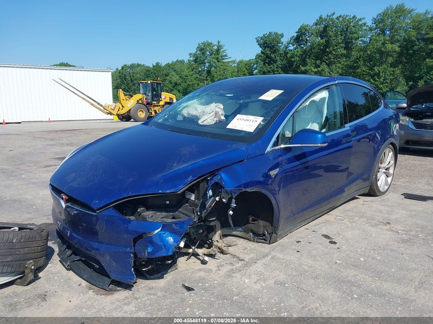 2016 TESLA MODEL X auction photo 6