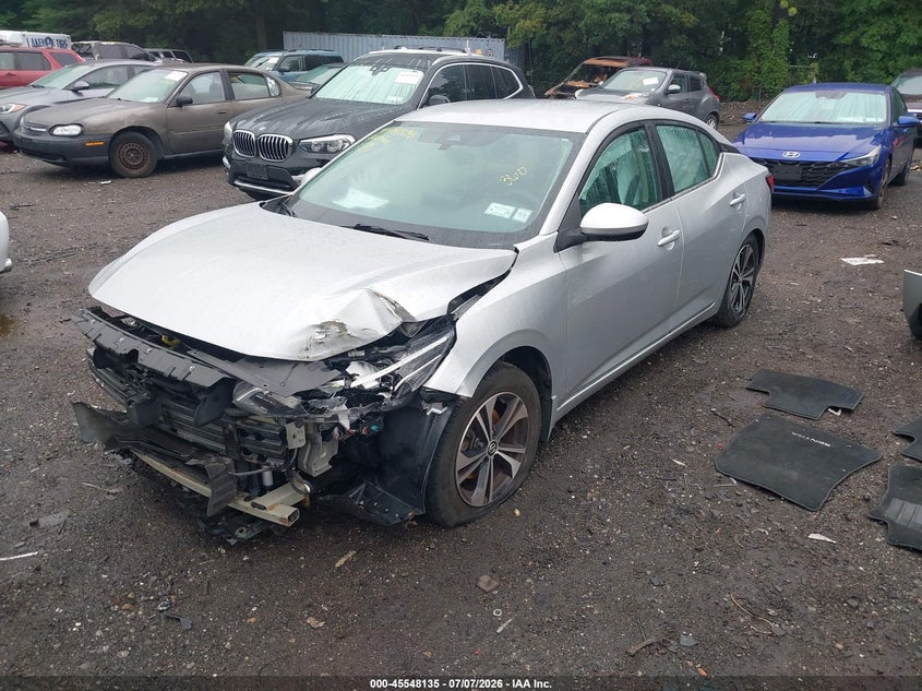 2021 NISSAN SENTRA auction photo 2