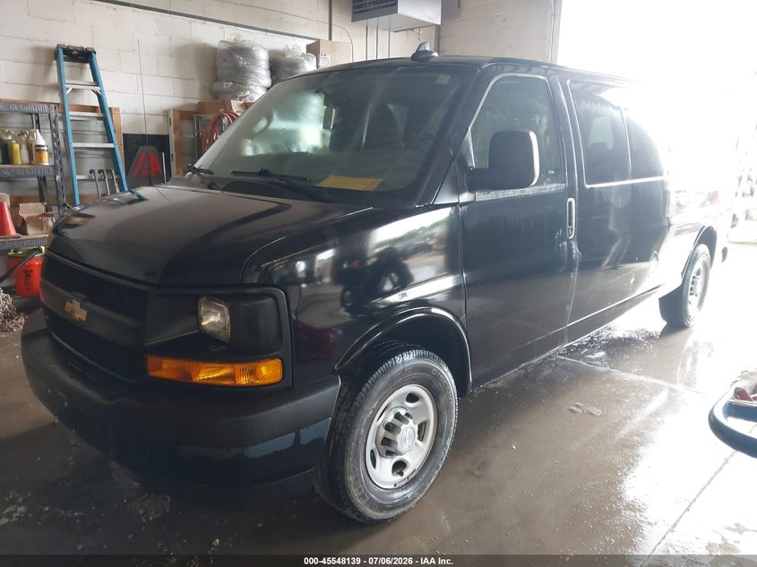 Vin: 1gazgnffxh1100178, lot: 46046450, chevrolet express 3500 ls 20172
