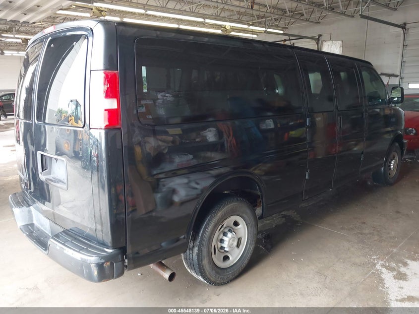 Vin: 1gazgnffxh1100178, lot: 46046450, chevrolet express 3500 ls 20174