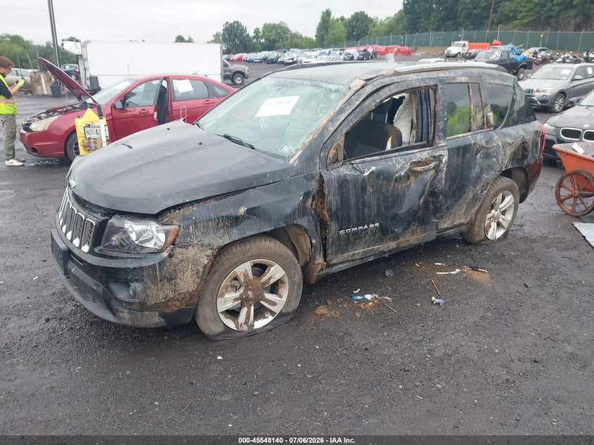 Vin: 1c4njdbb6gd723380, lot: 46046451, jeep compass sport 20162