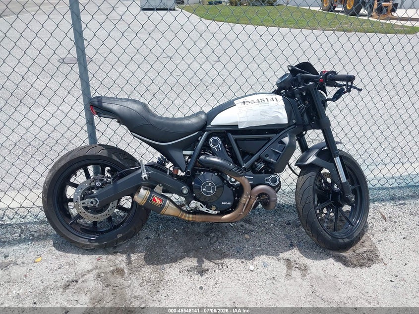 2022 Ducati Scrambler Desert Sled VIN: ML0KAFPM7NT005851 Lot: 45548141