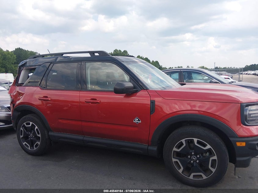 2022 Ford Bronco Sport Outer Banks VIN: 3FMCR9C64NRD00313 Lot: 45548164
