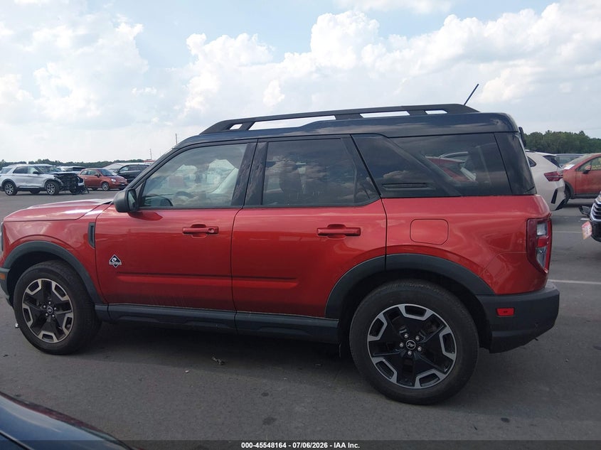 2022 Ford Bronco Sport Outer Banks VIN: 3FMCR9C64NRD00313 Lot: 45548164