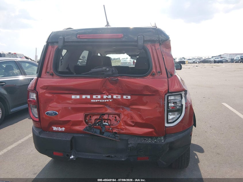 2022 Ford Bronco Sport Outer Banks VIN: 3FMCR9C64NRD00313 Lot: 45548164