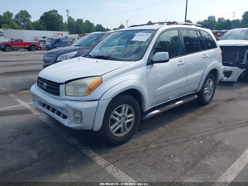 2002 TOYOTA RAV 4 SPORT UTILITY VEHICLE 2.0L I-4 DOHC, VVT, 148HP