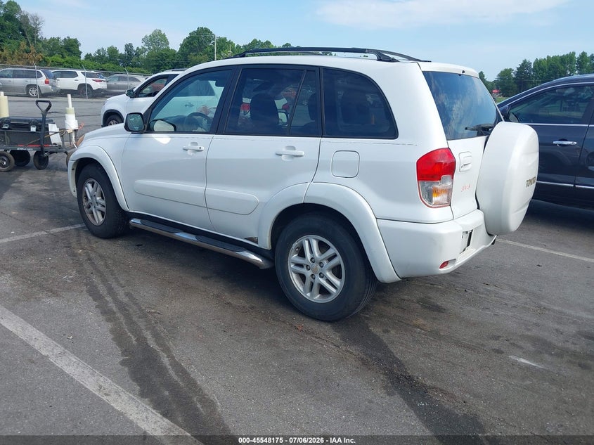 2002 TOYOTA RAV 4 SPORT UTILITY VEHICLE 2.0L I-4 DOHC, VVT, 148HP