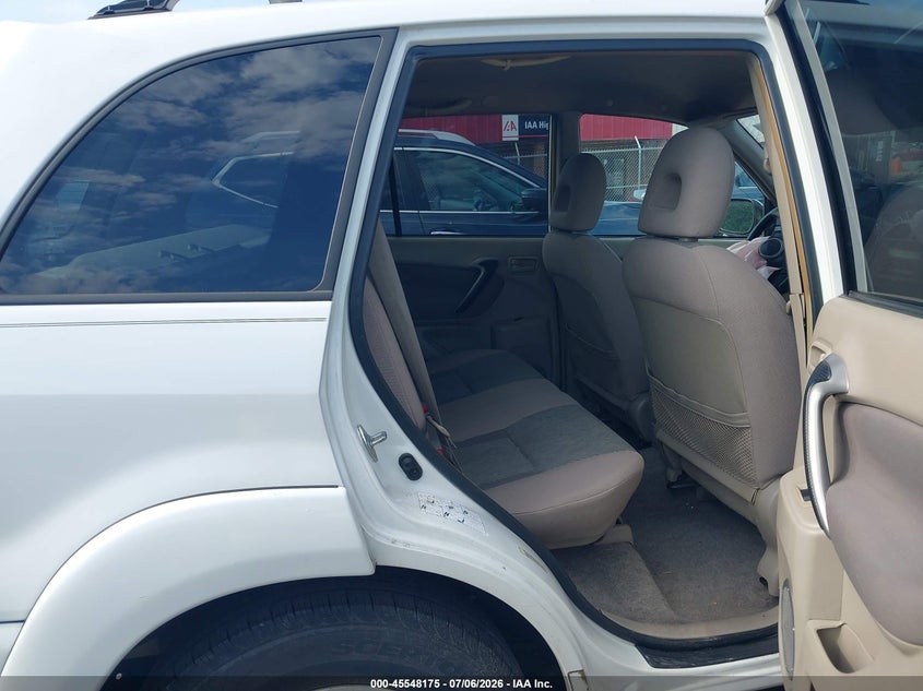 2002 TOYOTA RAV 4 SPORT UTILITY VEHICLE 2.0L I-4 DOHC, VVT, 148HP