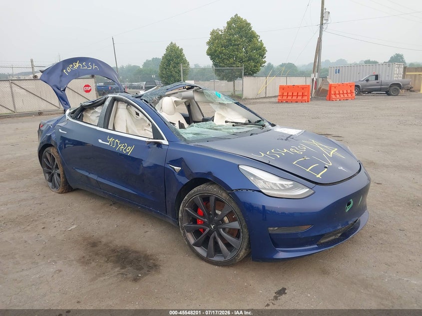 2020 TESLA MODEL 3 PERFORMANCE DUAL MOTOR ALL-WHEEL DRIVE