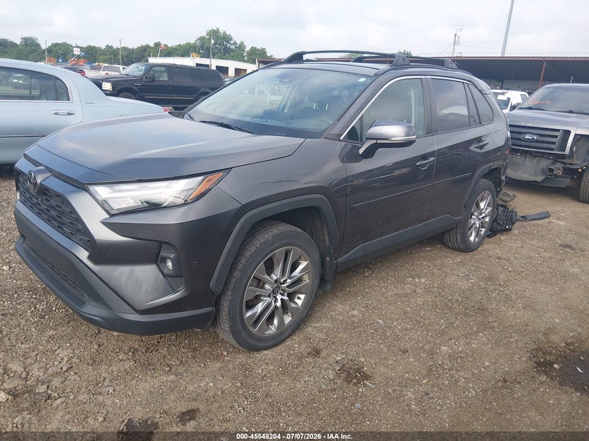 2022 Toyota RAV 4, Удар ззаду, IAAI, VIN 2T3A1RFV1NC269198 — фото 2