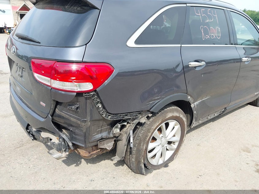 2017 Kia Sorento 2.4L Lx VIN: 5XYPGDA38HG295316 Lot: 45548220