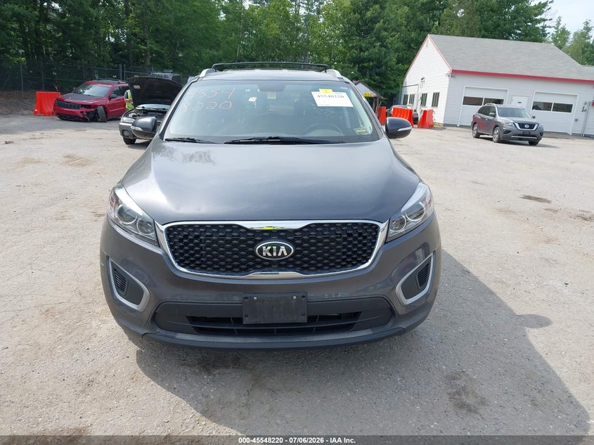 2017 Kia Sorento 2.4L Lx VIN: 5XYPGDA38HG295316 Lot: 45548220