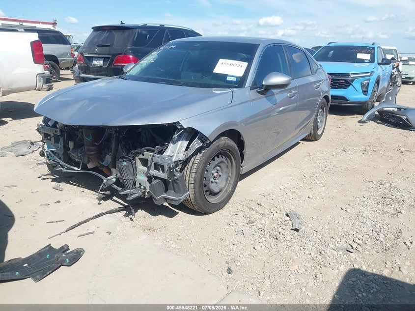 2024 Honda Civic, Пошкодження двигуна, IAAI, VIN 2HGFE2F21RH530732 — фото 2