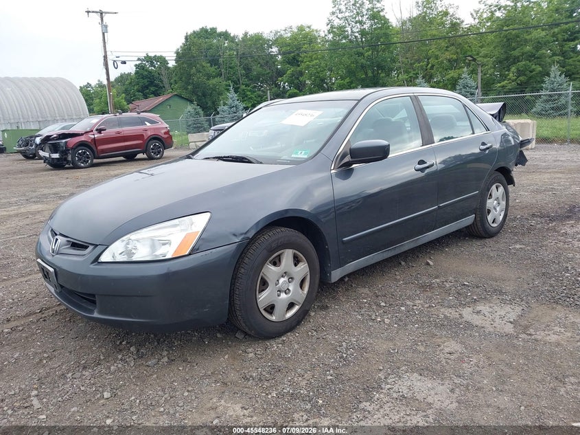2005 Honda Accord, Удар ззаду, IAAI, VIN 1HGCM56455A072193 — фото 2