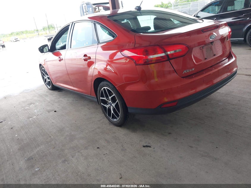 Vin: 1fadp3h21jl284684, lot: 46046556, ford focus sel 20183