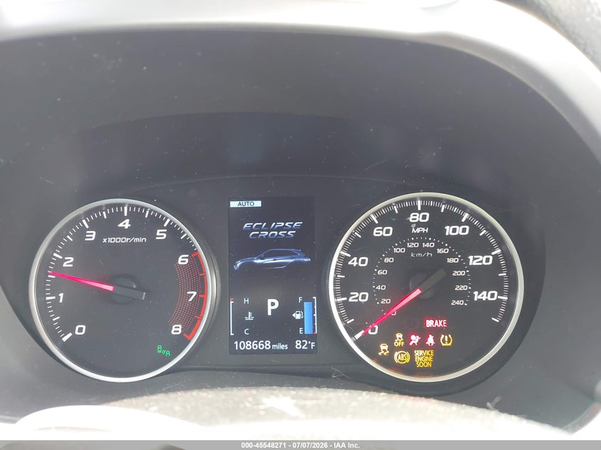 2019 MITSUBISHI ECLIPSE CROSS auction photo 7