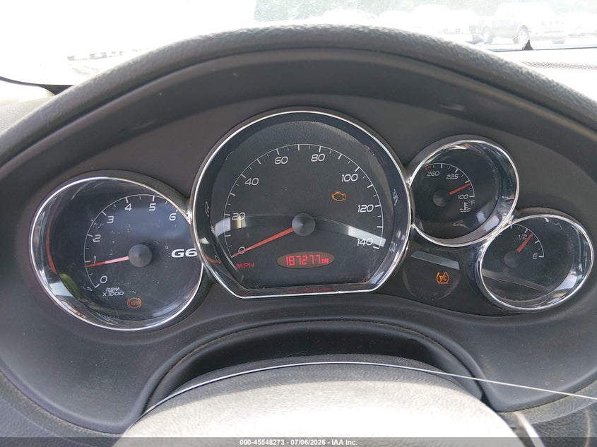 2006 Pontiac G6 Gt VIN: 1G2ZH558464243151 Lot: 45548273
