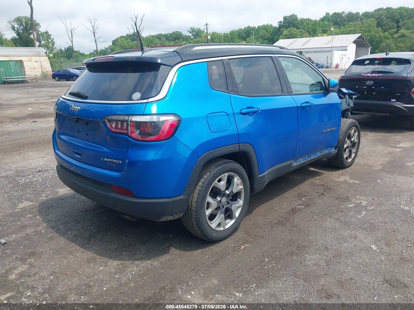 Vin: 3c4njccb1lt115327, lot: 46046590, jeep compass limited fwd 20204