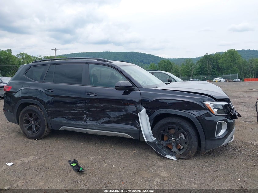 2025 Volkswagen Atlas 2.0T Peak Edition VIN: 1V2CR2CA3SC573607 Lot: 45548280