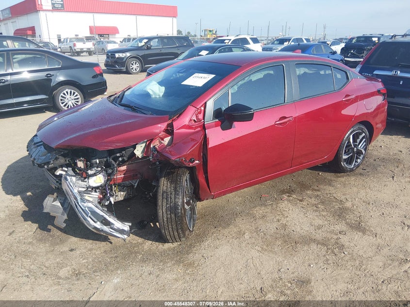 2024 Nissan Versa, Front End, IAAI, VIN 3N1CN8FV6RL907225 — photo 2
