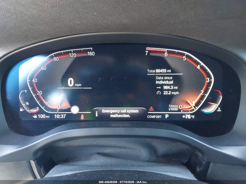 2020 BMW X3 Sdrive30I VIN: 5UXTY3C09LLU70466 Lot: 45548309