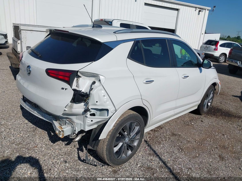 Vin: kl4mmdsl4nb045422, lot: 46046638, buick encore gx fwd select 20224