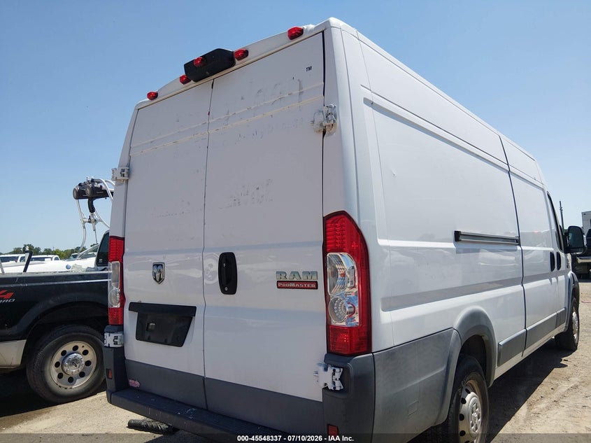 2017 Ram Promaster 3500 Cargo Van High Roof 159 Wb Ext VIN: 3C6URVJGXHE543513 Lot: 45548337