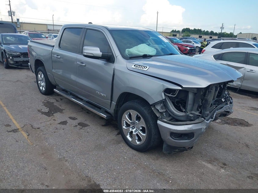Vin: 1c6rreft7ln180197, lot: 46046664, ram 1500 lone star  4x2 5'7 box 2020 img_1
