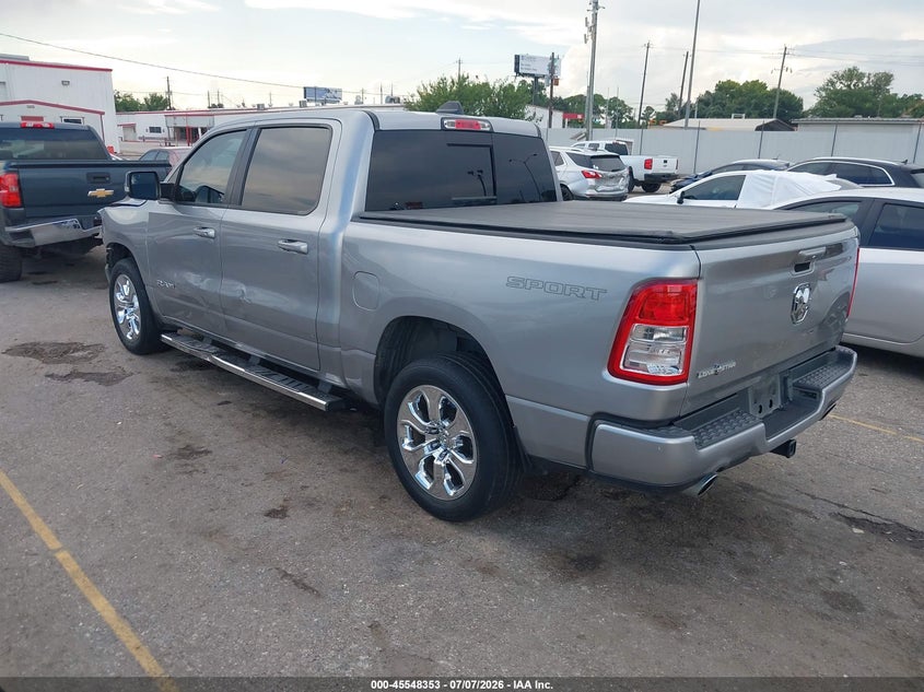 Vin: 1c6rreft7ln180197, lot: 46046664, ram 1500 lone star  4x2 5'7 box 20203