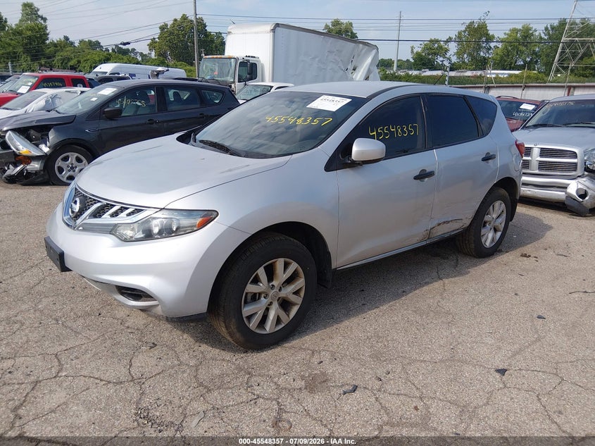 Vin: jn8az1mwxbw166335, lot: 46046668, nissan murano s 20112