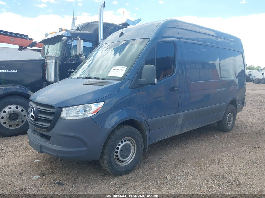 Vin: wd4pf0cd7kt006770, lot: 46046672, mercedes-benz sprinter 2500 high roof v6 20192