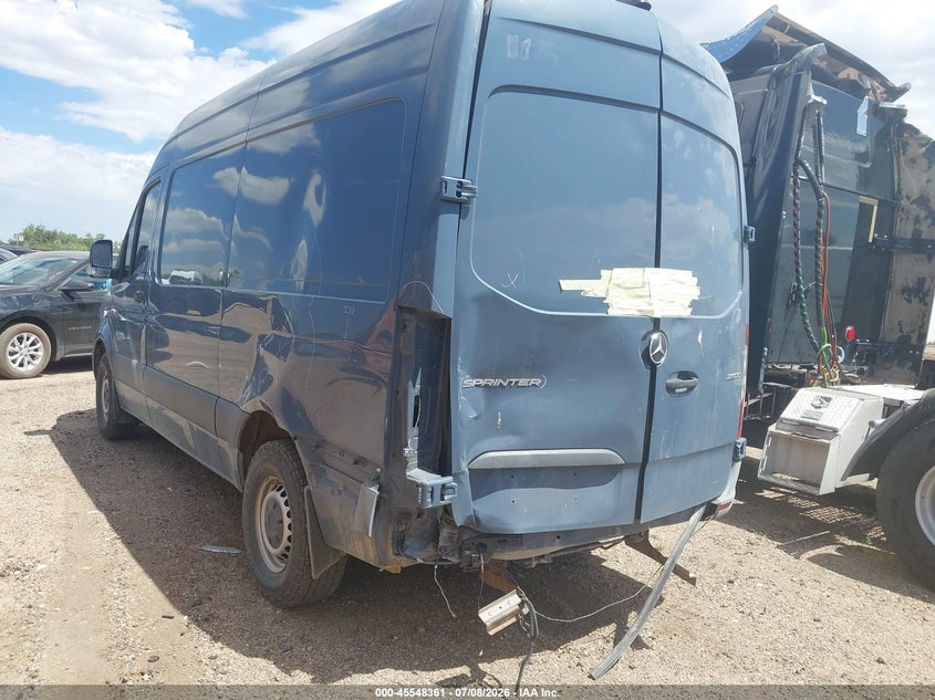 Vin: wd4pf0cd7kt006770, lot: 46046672, mercedes-benz sprinter 2500 high roof v6 20193