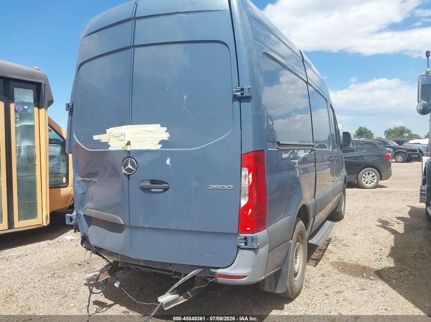 Vin: wd4pf0cd7kt006770, lot: 46046672, mercedes-benz sprinter 2500 high roof v6 20194