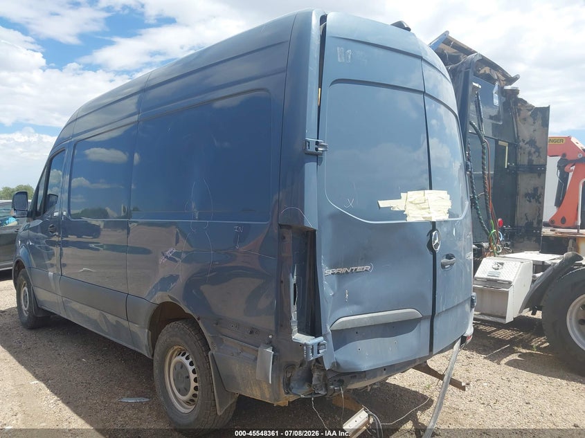 2019 Mercedes-Benz Sprinter 2500 High Roof V6 VIN: WD4PF0CD7KT006770 Lot: 45548361