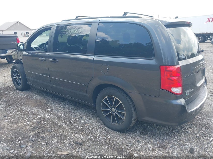 Vin: 2c4rdgeg7hr791414, lot: 46046682, dodge grand caravan gt 20173