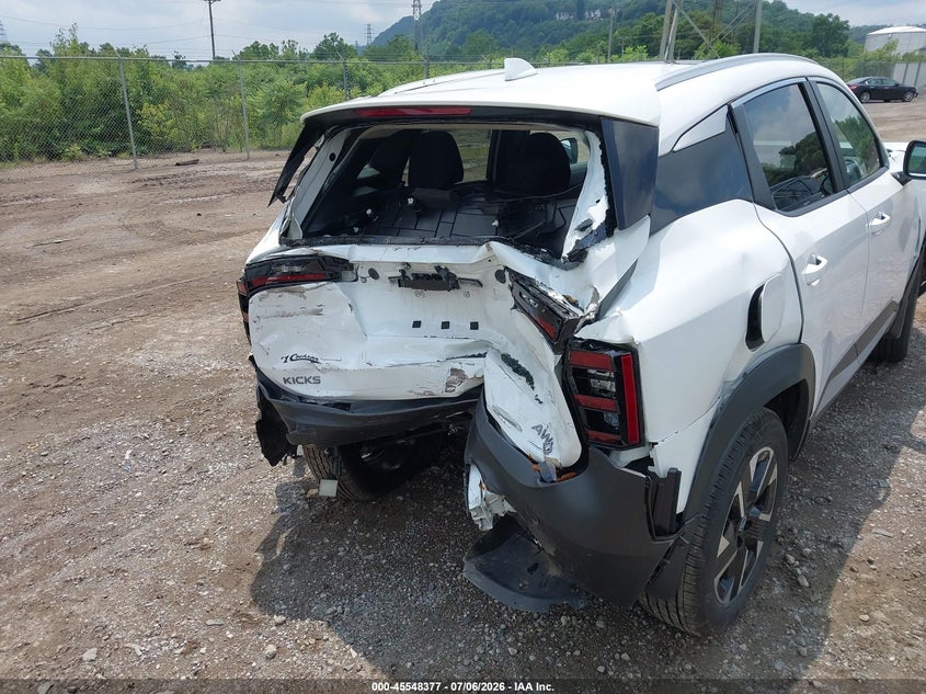 2025 Nissan Kicks Sv Intelligent Awd VIN: 3N8AP6CB5SL425966 Lot: 45548377