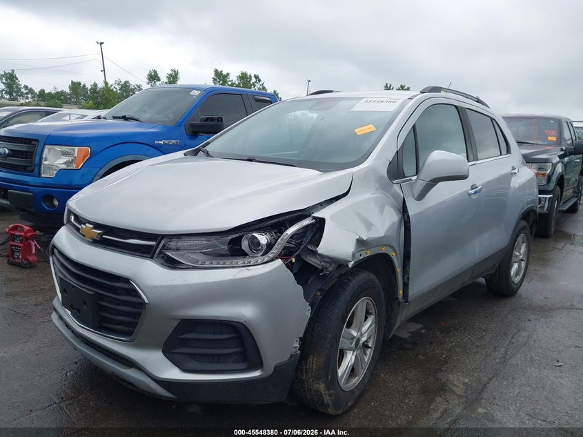 Vin: kl7cjpsb2hb238964, lot: 46046691, chevrolet trax lt 20172