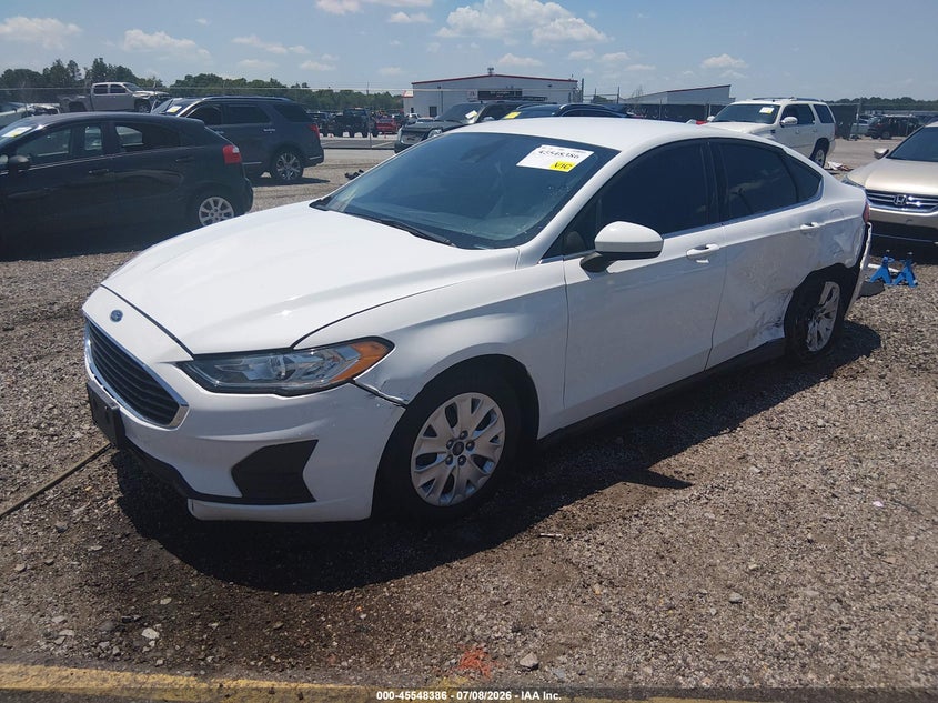 VIN: 3FA6P0G77LR245333 2020 FORD FUSION S