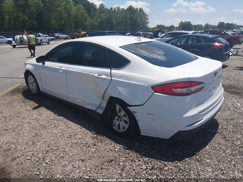 VIN: 3FA6P0G77LR245333 2020 FORD FUSION S